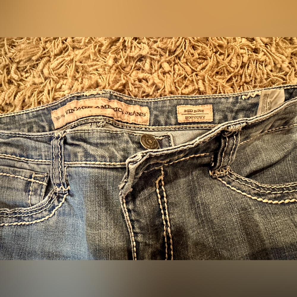 Nine West Mid Rise Boot Cut Jeans